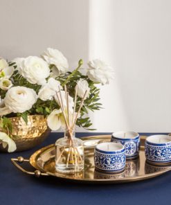 Alma Lusa Gold&Blue Candle Gift Set